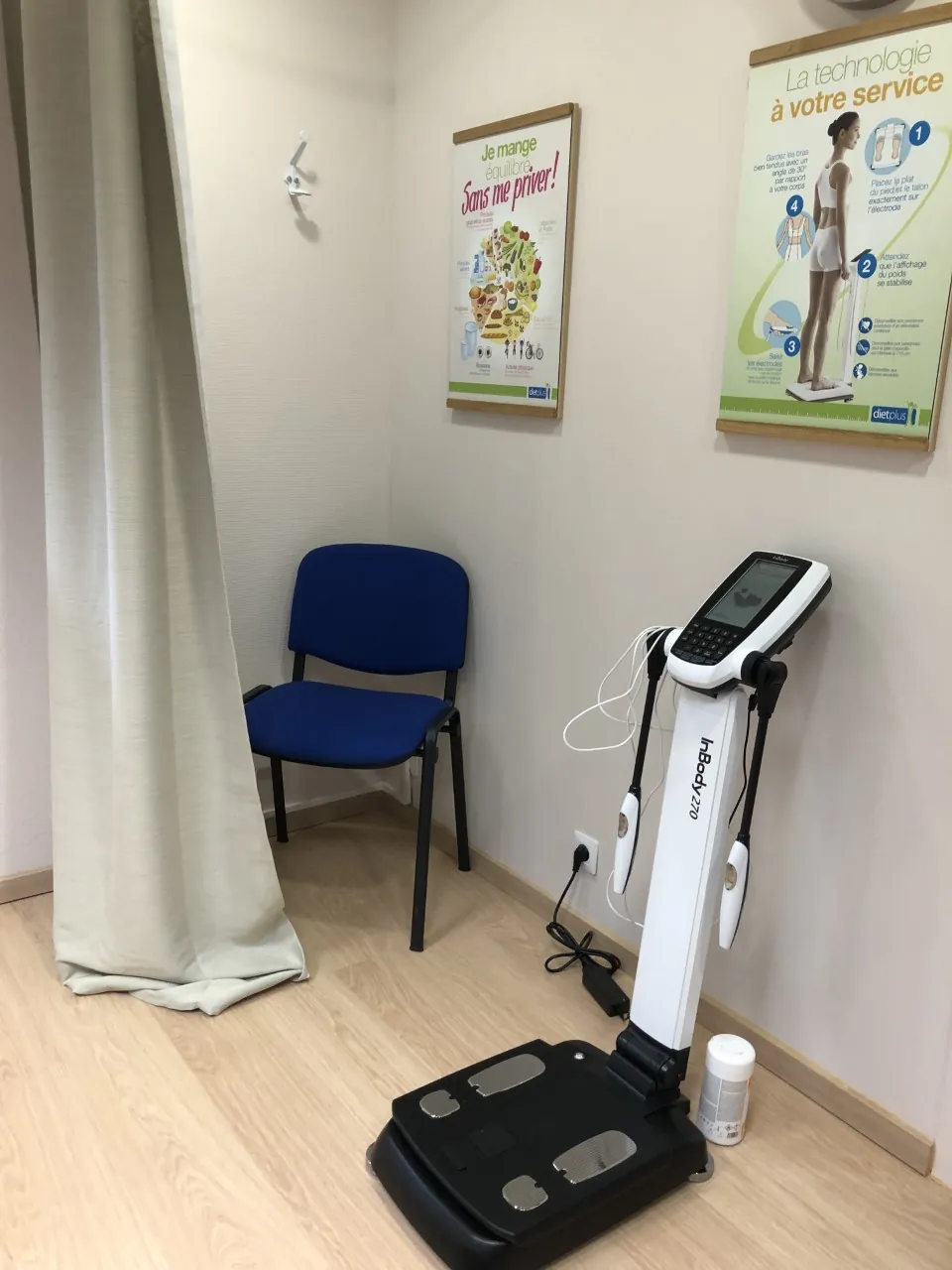 L'espace bilan du centre Dietplus, à Rambouillet